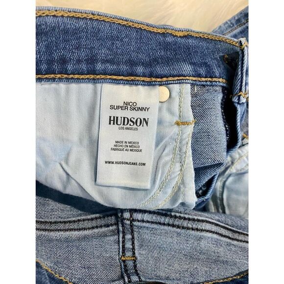 Hudson Mid-Rise Nico  Super Skinny Jeans - Picture 10 of 10